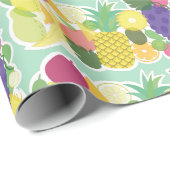 Frisches Obst. Geschenkpapier (Rolleneckpunkt)