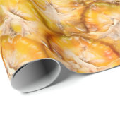 Frisches Obst gesund natürlich Geschenkpapier (Rolleneckpunkt)