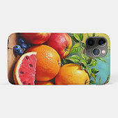 Frisches Obst in perfektem Mix Design Case-Mate iPhone Hülle (Rückseite (Horizontal))