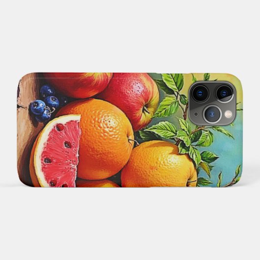 Frisches Obst in perfektem Mix Design Case-Mate iPhone Hülle (Rückseite (Horizontal))