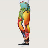 Frisches Obst in perfektem Mix Design Leggings (Links)