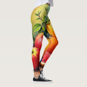Frisches Obst in perfektem Mix Design Leggings (Rechts)