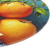 Frisches Obst in perfektem Mix Design Schneidebrett (Ecke)