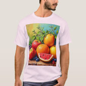 Frisches Obst in perfektem Mix Design T-Shirt (Vorderseite)