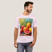Frisches Obst in perfektem Mix Design T-Shirt (Vorne ganz)