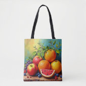 Frisches Obst in perfektem Mix Design Tasche (Vorderseite)