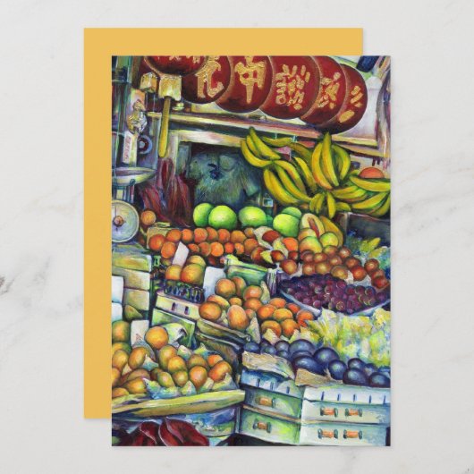 Frisches Obst mit Francis (Vorne/Hinten)