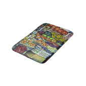 Frisches Obst mit Francis Badematte (Schrägansicht)