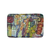 Frisches Obst mit Francis Badematte (Vorderseite)