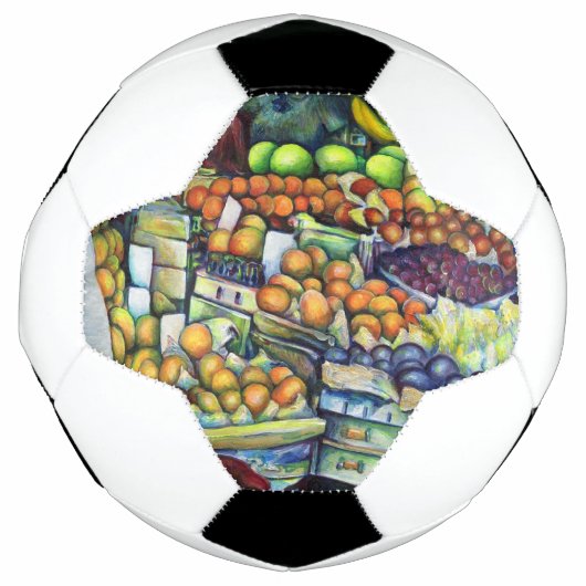 Frisches Obst mit Francis Fußball (Vorderseite)