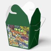 Frisches Obst mit Francis Geschenkschachtel (Geöffnet)