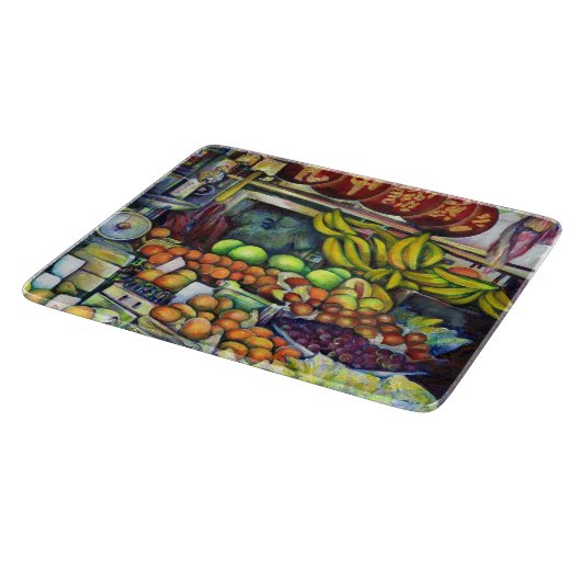 Frisches Obst mit Francis Schneidebrett (Ecke)