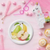 Frisches Obst Pappteller (Party)