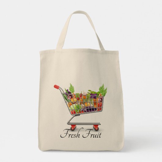 Frisches Obst Tote Tasche (Rückseite)
