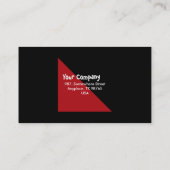 Frisches Obst und Gemüse Visitenkarte (Rückseite)