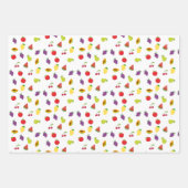 Frisches Obst-Verpackungsblätter Geschenkpapier Set (Vorderseite 2)