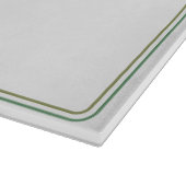 FRISCHES OREGANO 15x11 Glasschneidboard Schneidebrett (Ecke)