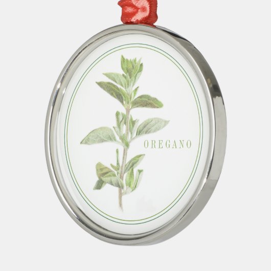FRISCHES OREGANO Premium Rund um das Ornament (Links)