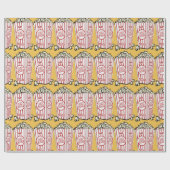 Frisches Popcorn Geschenkpapier (Flach)