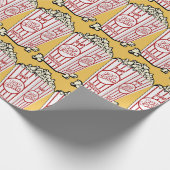Frisches Popcorn Geschenkpapier (Ecke)