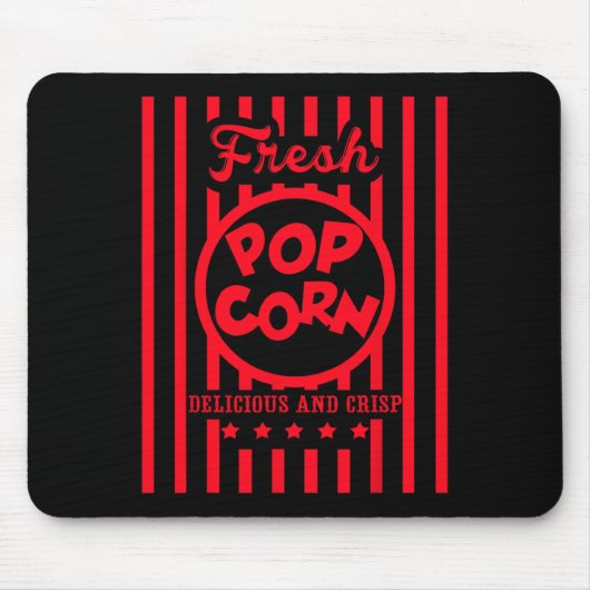 FRISCHES Popcorn-Kostüm zu Halloween Mousepad (Vorne)