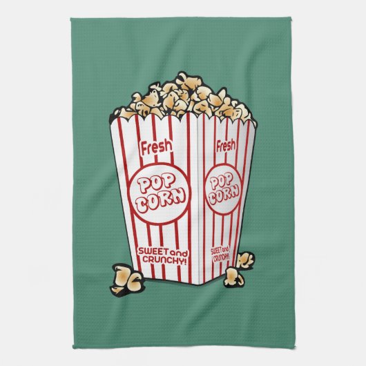 Frisches Popcorn Küchentuch (Vertikal)