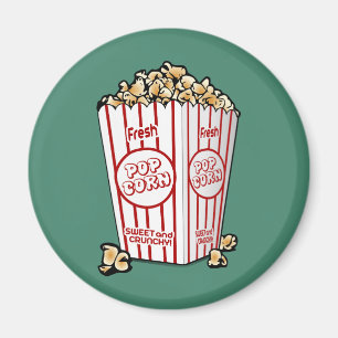 Frisches Popcorn Magnet