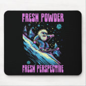 Frisches Pulver Mousepad (Vorne)