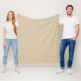 Frisches Retro-Design-Flieswurftuch Fleecedecke