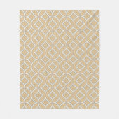 Frisches Retro-Design-Flieswurftuch Fleecedecke (Vorderseite)