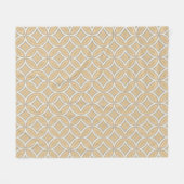 Frisches Retro-Design-Flieswurftuch Fleecedecke (Vorderseite (Horizontal))