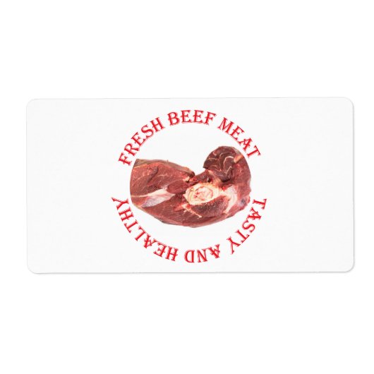 Frisches Rindfleisch (Vorne)