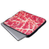Frisches Rindfleisch-Steak-Fleisch, marmoriert, na Laptopschutzhülle (Vorne Knopf)