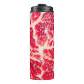 Frisches Rindfleisch-Steak-Fleisch, marmoriert, na Thermosbecher (Vorderseite)