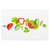 Frisches Salatgemüse Magnet (Horizontal)