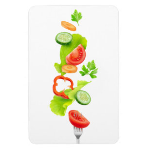 Frisches Salatgemüse Magnet