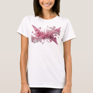Frisches Silber ABSTRACT ART Grafik T-Shirt