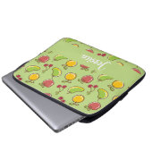 Frisches Sommerfrucht Laptopschutzhülle (Vorne Knopf)