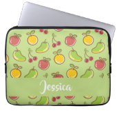 Frisches Sommerfrucht Laptopschutzhülle (Vorderseite)