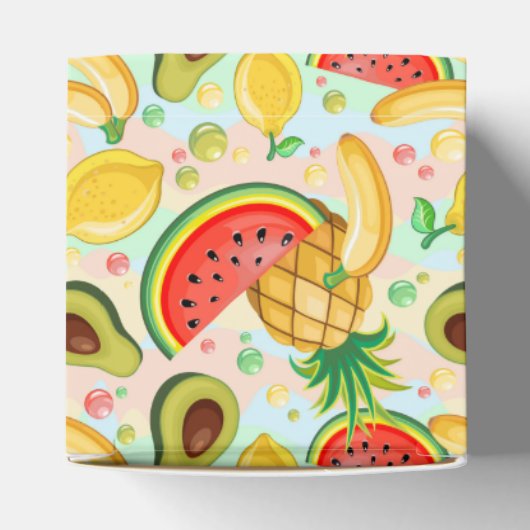 Frisches Sommerkulstmuster Geschenkschachtel (Oben)