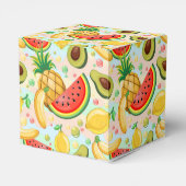 Frisches Sommerkulstmuster Geschenkschachtel (Rückseite)