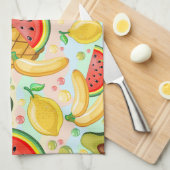 Frisches Sommerkulstmuster Geschirrtuch (Viertel Falte)