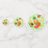 Frisches Sommerkulstmuster Konfetti (Vorderseiten)