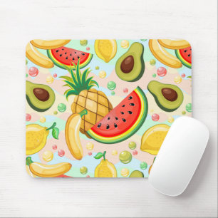 Frisches Sommerkulstmuster Mousepad