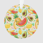 Frisches Sommerkulstmuster Ornament (Vorderseite)