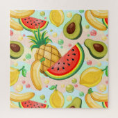 Frisches Sommerkulstmuster Puzzle (Vertikal)