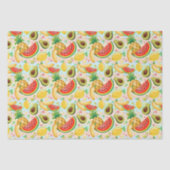 Frisches Sommerkulstmuster Seidenpapier (Vorderseite)