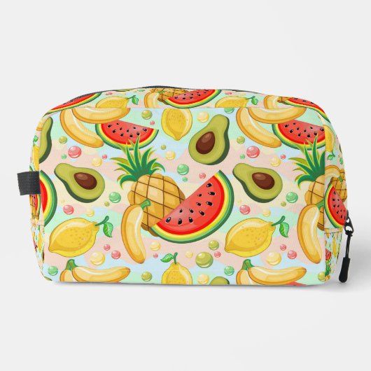 Frisches Sommerkulstmuster Waschbeutel (Vorderseite)