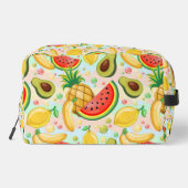 Frisches Sommerkulstmuster Waschbeutel (Rückseite)