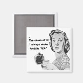 Frisches Tea Kitchen Magnet (Vintage Werbung) (Vorderseite/Rückseite)
